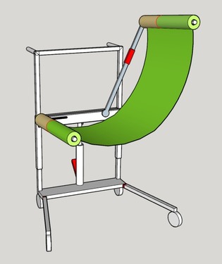 HAMMOCK WHEELCHAIR BY WONDALEAF