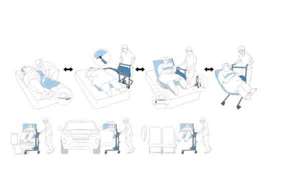 HAMMOCK WHEELCHAIR BY WONDALEAF