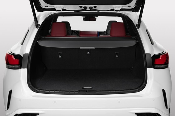 RX 500H F SPORT WHITE IN STUDIO 2022