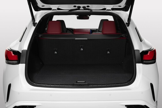 RX 500H F SPORT WHITE IN STUDIO 2022