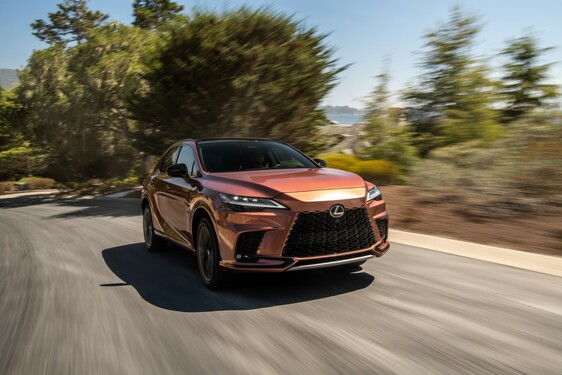2023 RX 500h F SPORT DIRECT4  Sonic Copper