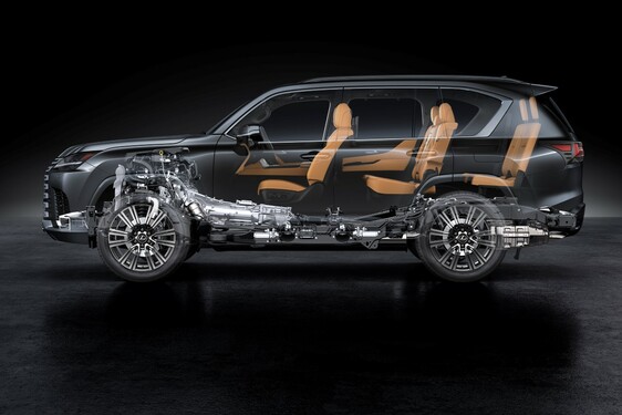 LEXUS LX Z TRZEMA RODZAJAMI KABINY I WERSJĄ F SPORT
