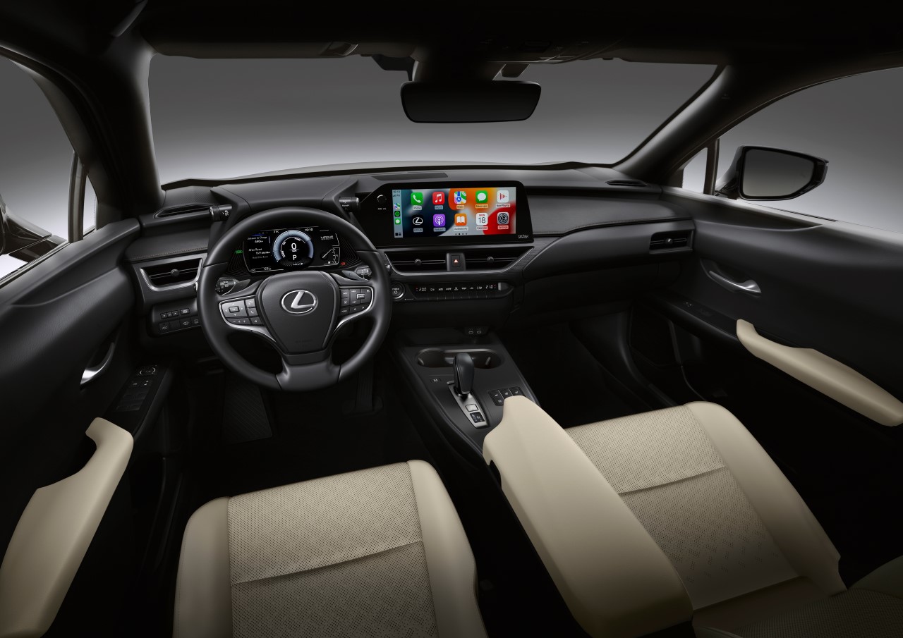 LEXUS UX 300e Z WIĘKSZĄ BATERIĄ I NOWYM SYSTEMEM MULTIMEDIALNYM JUŻ OD 262 900 ZŁ