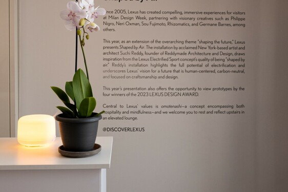 LEXUS DESIGN AWARD PODCZAS MILAN DESIGN WEEK 2023