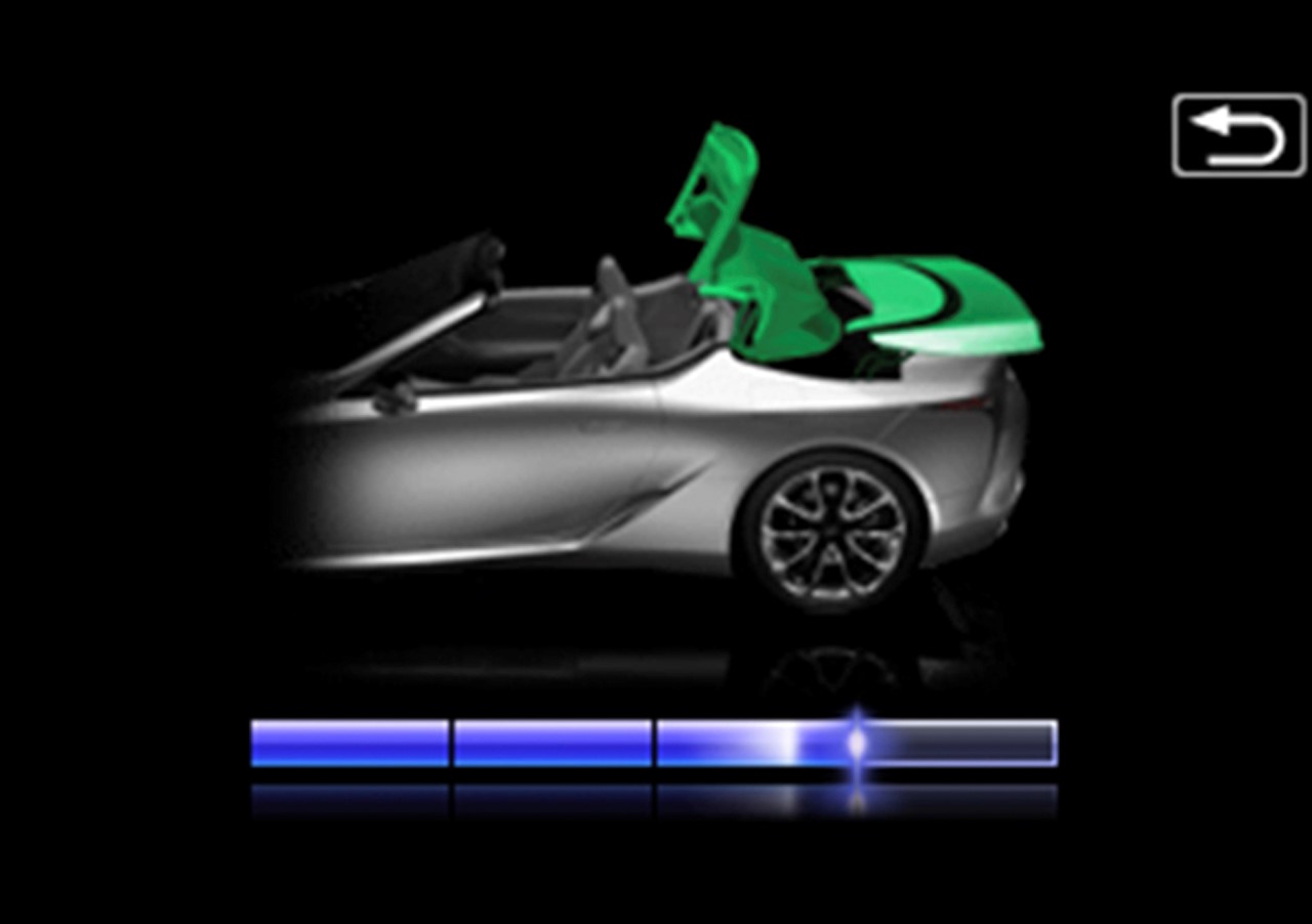 WYJĄTKOWY SKŁADANY DACH W LEXUSIE LC 500 CONVERTIBLE