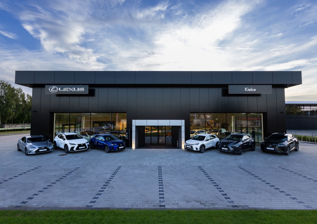 LEXUS KIELCE DOŁĄCZYŁ DO SIECI SALONÓW LEXUSA. TO JUŻ 21. OBIEKT W POLSCE