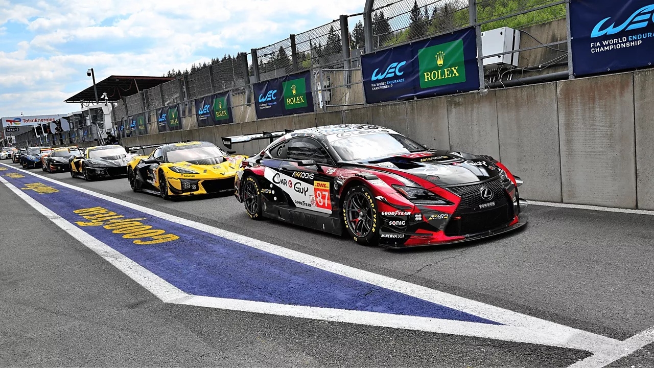 LEXUS RC F GT3 W KULTOWYM WYŚCIGU W LE MANS