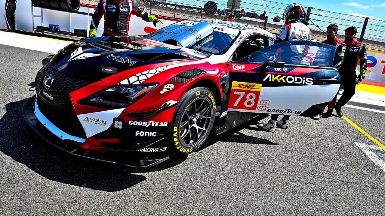 LEXUS RC F GT3 W KULTOWYM WYŚCIGU W LE MANS