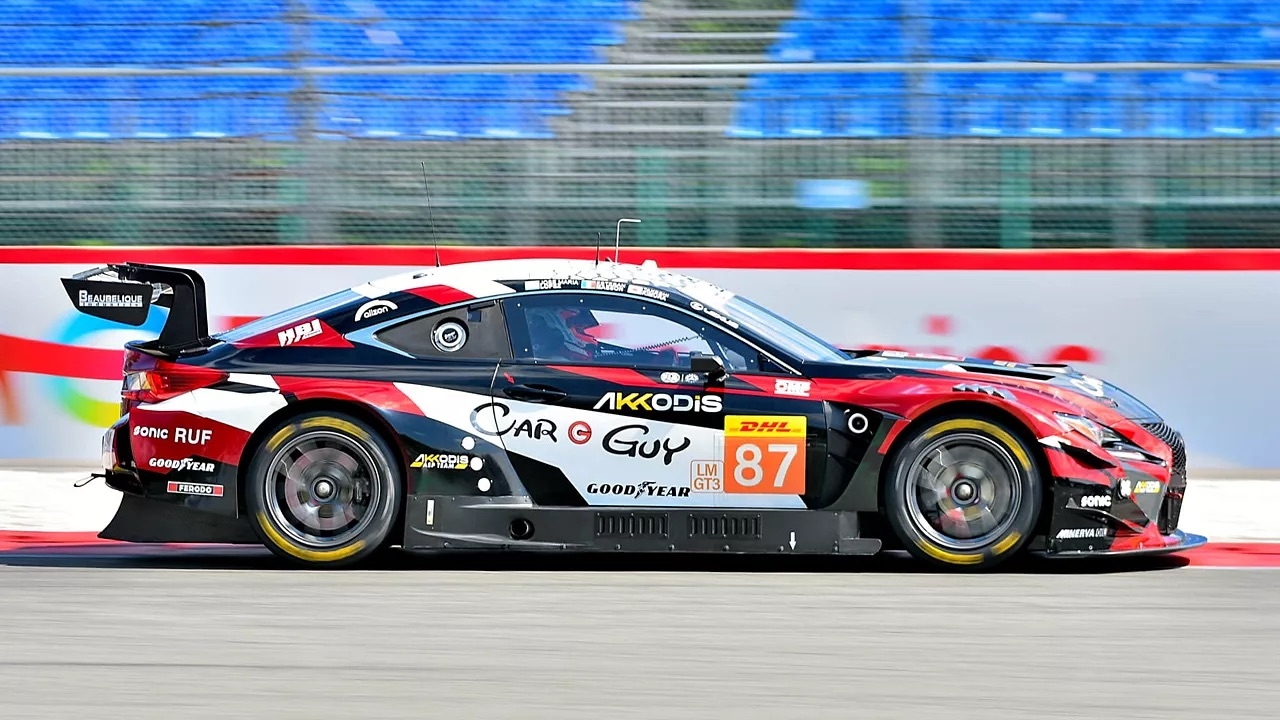 LEXUS RC F GT3 W KULTOWYM WYŚCIGU W LE MANS