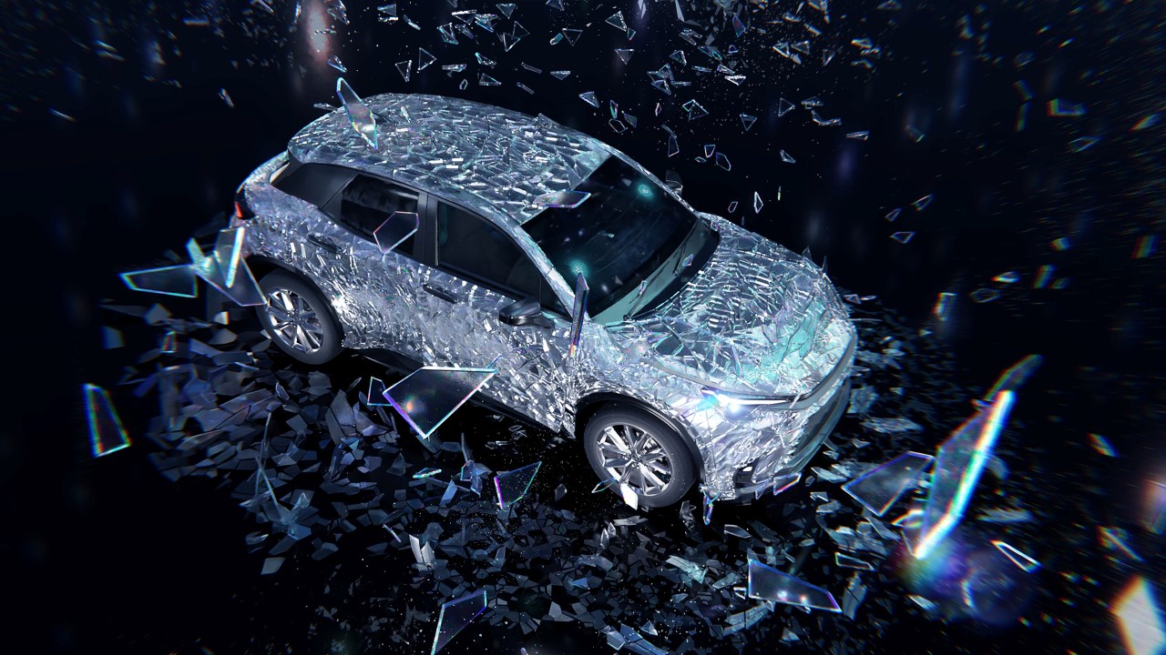 LEXUS LBX Z NADWOZIEM Z CIĘTEGO SZKŁA. ZWYCIĘSKI PROJEKT W LEXUS ART CAR