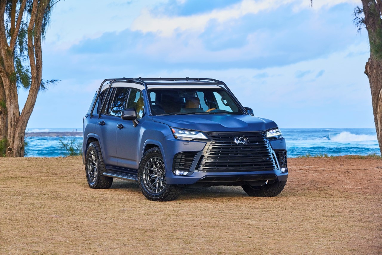LEXUS SURF LX CONCEPT. JEDYNY TAKI SAMOCHÓD DLA SURFERÓW