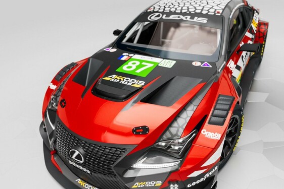 DWA LEXUSY RC F GT3 POJADĄ W SEZONIE 2025 W WEC W BARWACH FRANCUSKIEGO ZESPOŁU AKKODIS ASP 