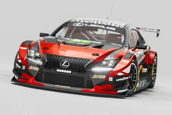 DWA LEXUSY RC F GT3 POJADĄ W SEZONIE 2025 W WEC W BARWACH FRANCUSKIEGO ZESPOŁU AKKODIS ASP 