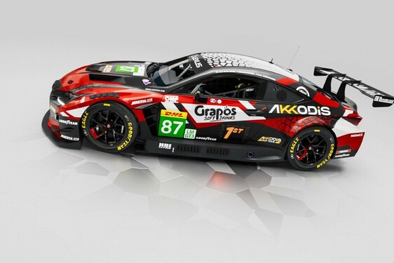 DWA LEXUSY RC F GT3 POJADĄ W SEZONIE 2025 W WEC W BARWACH FRANCUSKIEGO ZESPOŁU AKKODIS ASP 