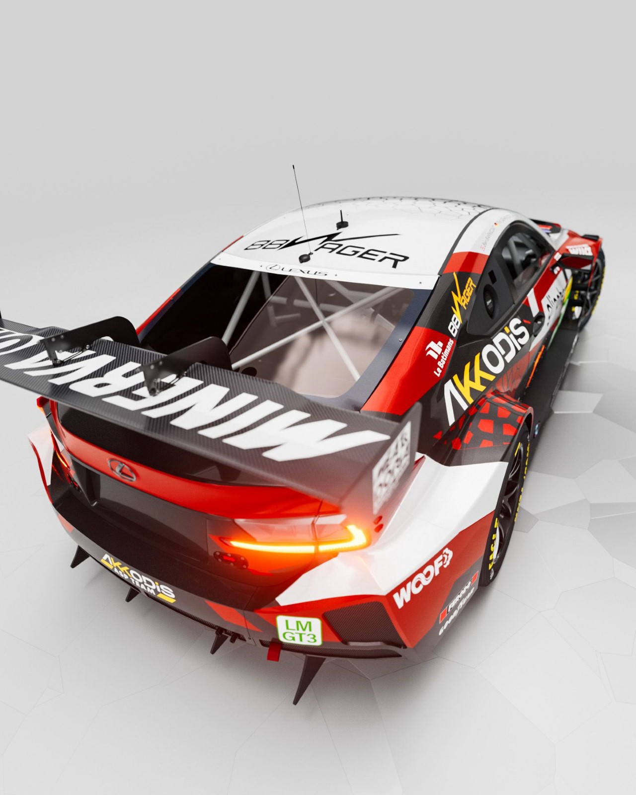 DWA LEXUSY RC F GT3 POJADĄ W SEZONIE 2025 W WEC W BARWACH FRANCUSKIEGO ZESPOŁU AKKODIS ASP 