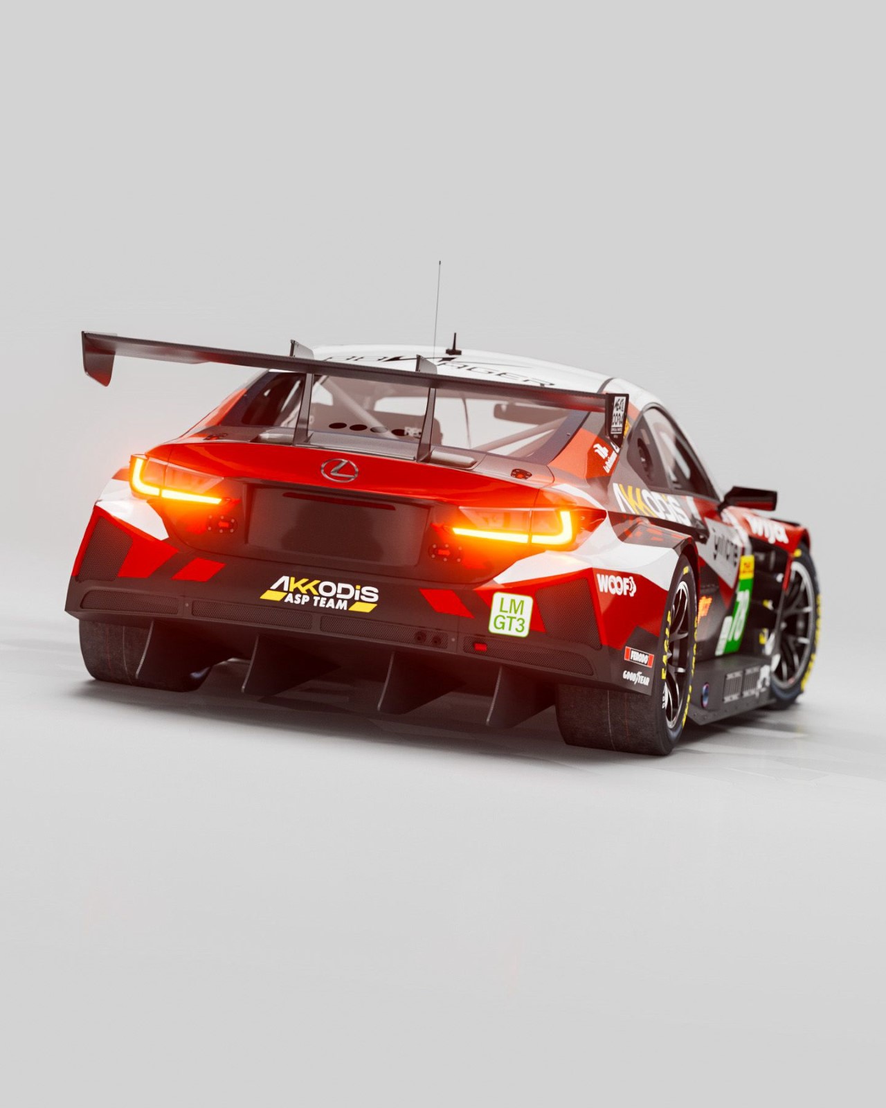 DWA LEXUSY RC F GT3 POJADĄ W SEZONIE 2025 W WEC W BARWACH FRANCUSKIEGO ZESPOŁU AKKODIS ASP 