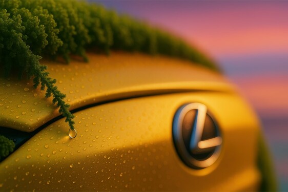 LEXUS ART CAR PO RAZ ÓSMY