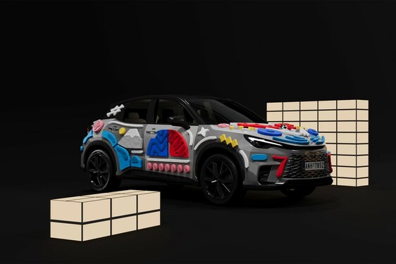 LEXUS ART CAR PO RAZ ÓSMY