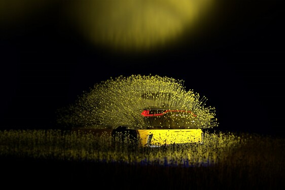 LEXUS ART CAR PO RAZ ÓSMY