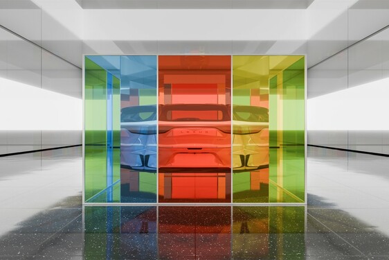 LEXUS ART CAR PO RAZ ÓSMY