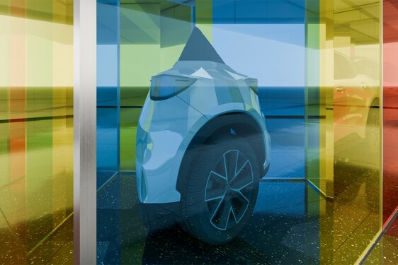 LEXUS ART CAR PO RAZ ÓSMY