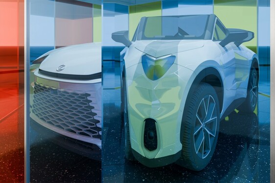 LEXUS ART CAR PO RAZ ÓSMY