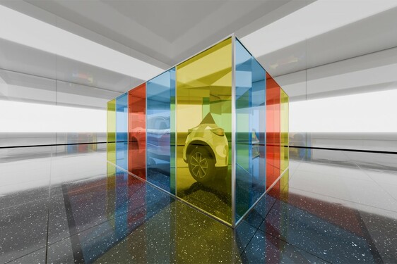 LEXUS ART CAR PO RAZ ÓSMY