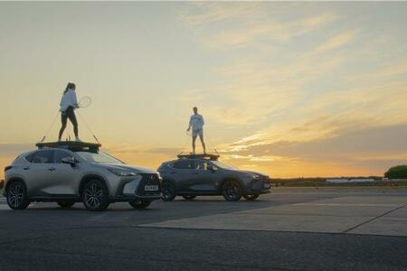 DWA TENISOWE REKORDY GUINNESSA USTANOWIONE NA DACHACH LEXUSÓW NX