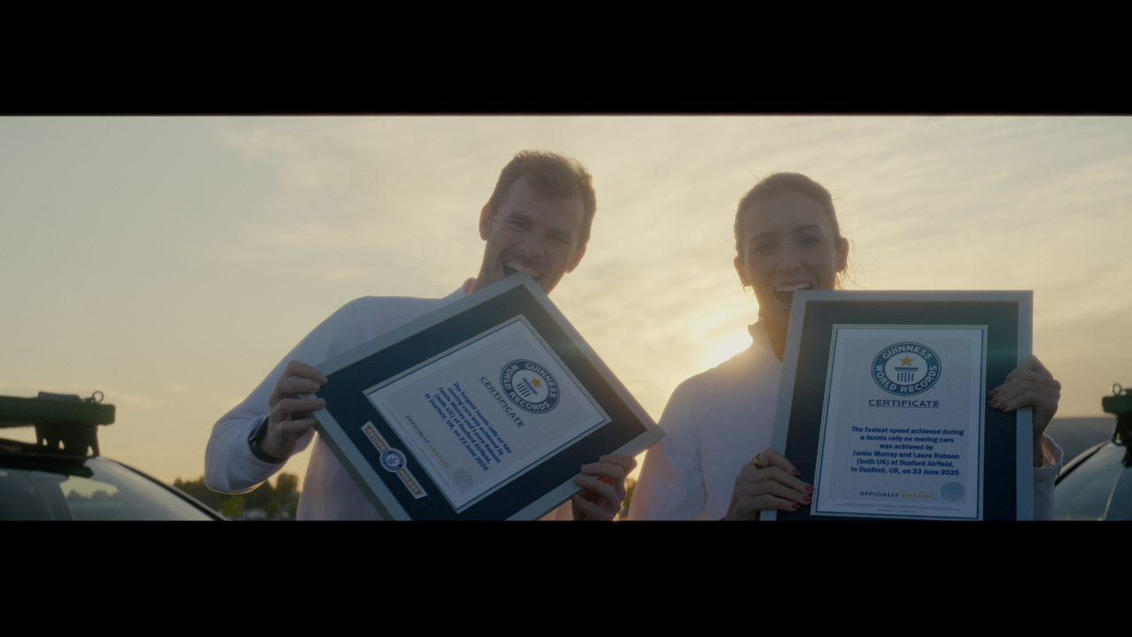 DWA TENISOWE REKORDY GUINNESSA USTANOWIONE NA DACHACH LEXUSÓW NX