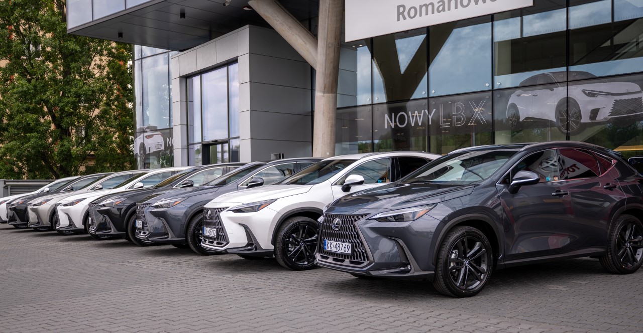 HYBRYDOWE LEXUSY NX DOŁĄCZYŁY DO FLOTY FIRMY BIELENDA