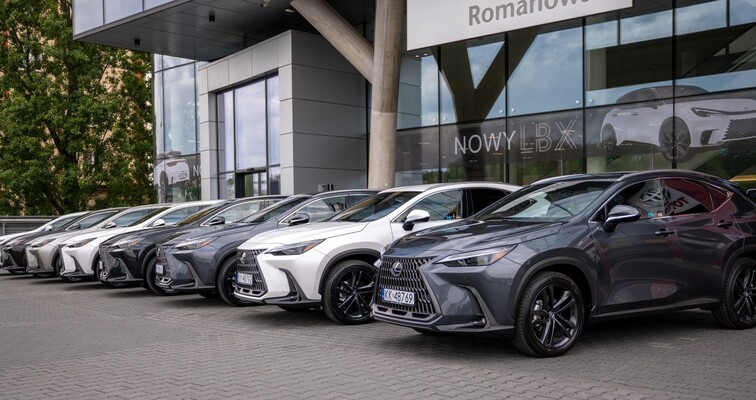 HYBRYDOWE LEXUSY NX DOŁĄCZYŁY DO FLOTY FIRMY BIELENDA