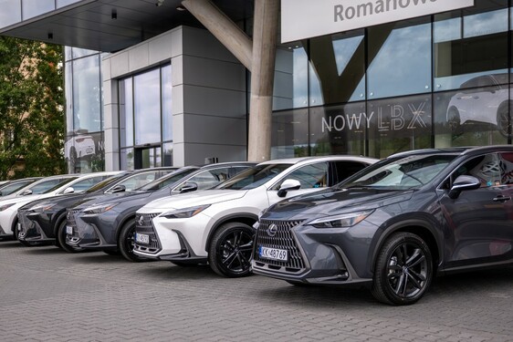 HYBRYDOWE LEXUSY NX DOŁĄCZYŁY DO FLOTY FIRMY BIELENDA