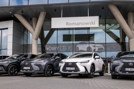 HYBRYDOWE LEXUSY NX DOŁĄCZYŁY DO FLOTY FIRMY BIELENDA