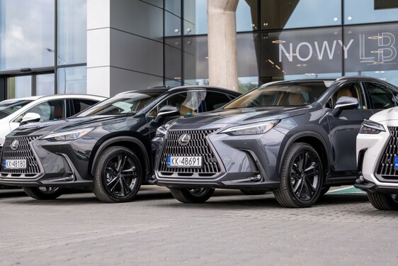 HYBRYDOWE LEXUSY NX DOŁĄCZYŁY DO FLOTY FIRMY BIELENDA