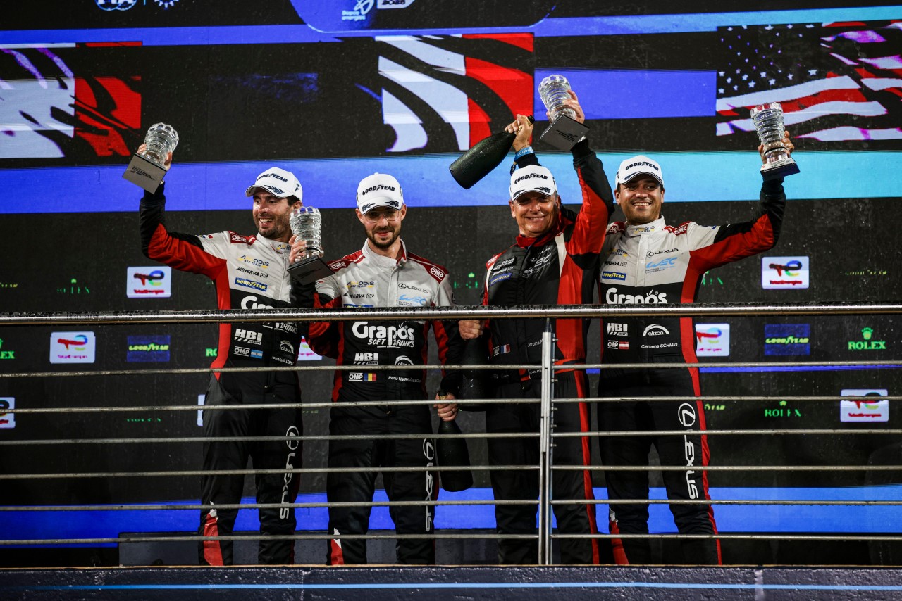 ZWYCIĘSTWO LEXUSA RC F GT3 W BAHRAJNIE I PODIUM NA KONIEC SEZONU MISTRZOSTW ŚWIATA