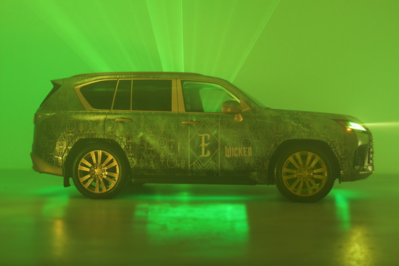 UNIKALNY LEXUS LX KARAOKE Z OKAZJI FILMOWEJ PREMIERY