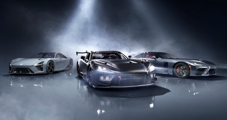 TOYOTA GAZOO RACING I LEXUS PREZENTUJĄ MODELE GR GT, GR GT3 ORAZ LFA CONCEPT