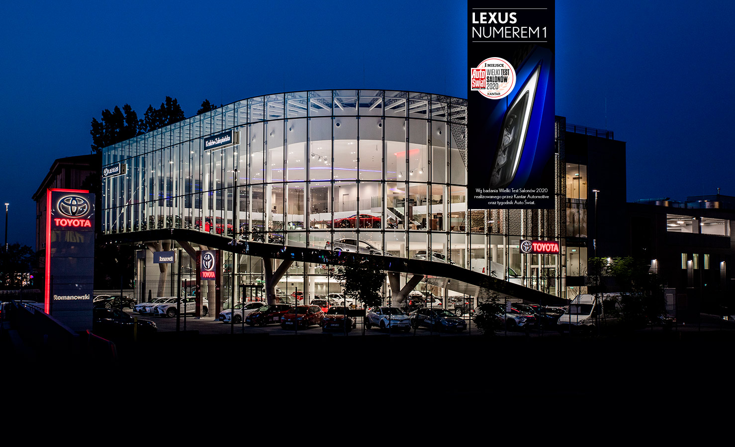 POLSKIE SALONY LEXUSA Z NAJLEPSZYMI WYNIKAMI SPRZEDAŻY W EUROPIE
