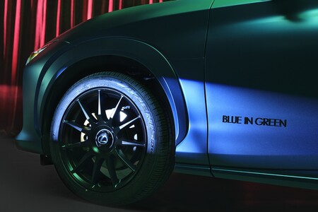 LEXUS RZ BLUE IN GREEN EDITION. WYJĄTKOWY SAMOCHÓD STWORZONY W HOŁDZIE IKONIE JAZZU