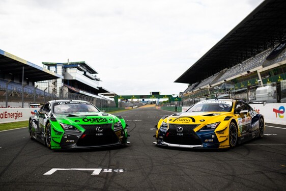 LEXUS RC F LMGT3 PO RAZ TRZECI W 24-GODZINNYM WYŚCIGU LE MANS. SPECJALNE BARWY NA 94. EDYCJĘ