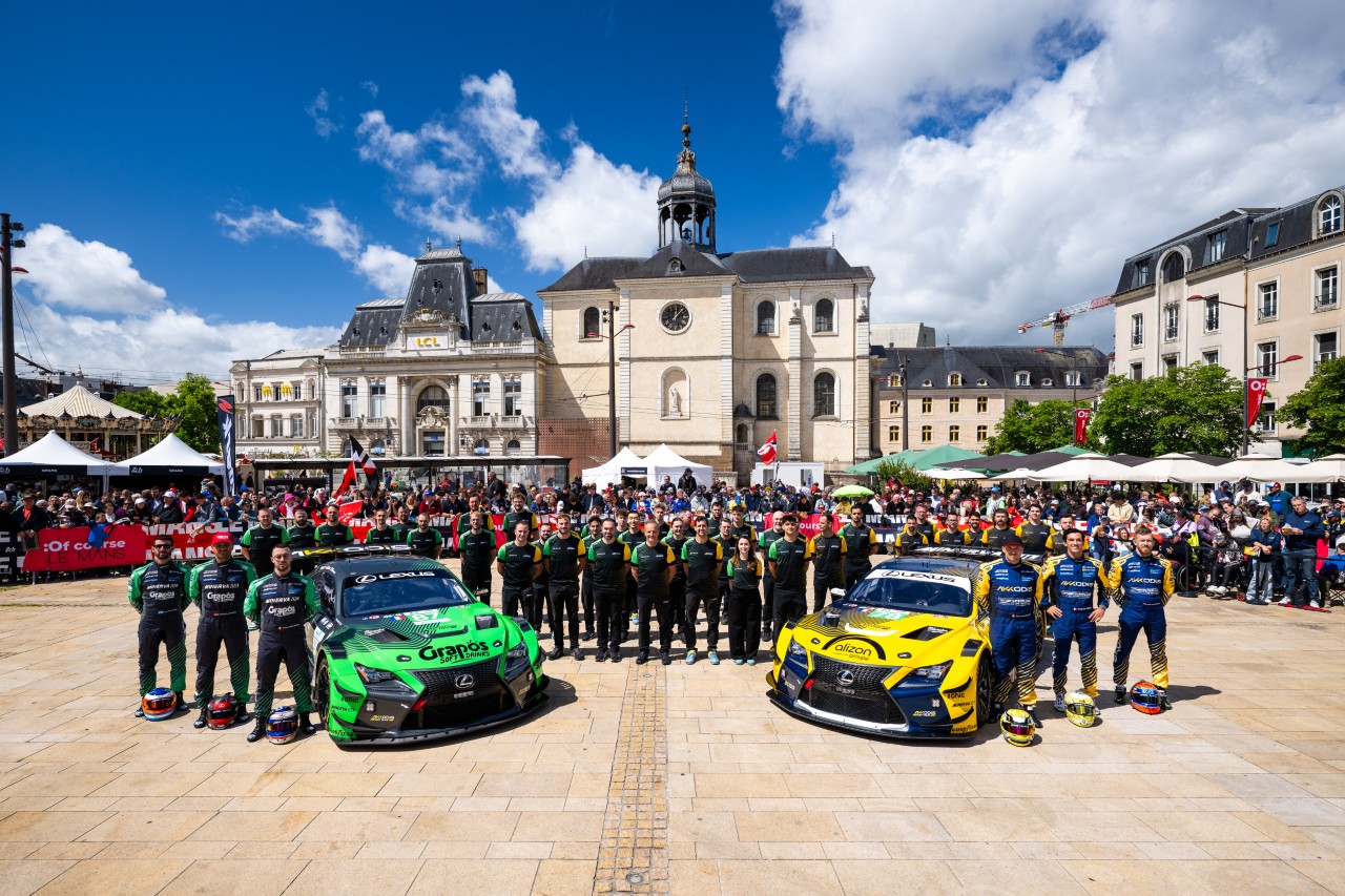 LEXUS RC F LMGT3 PO RAZ TRZECI W 24-GODZINNYM WYŚCIGU LE MANS. SPECJALNE BARWY NA 94. EDYCJĘ