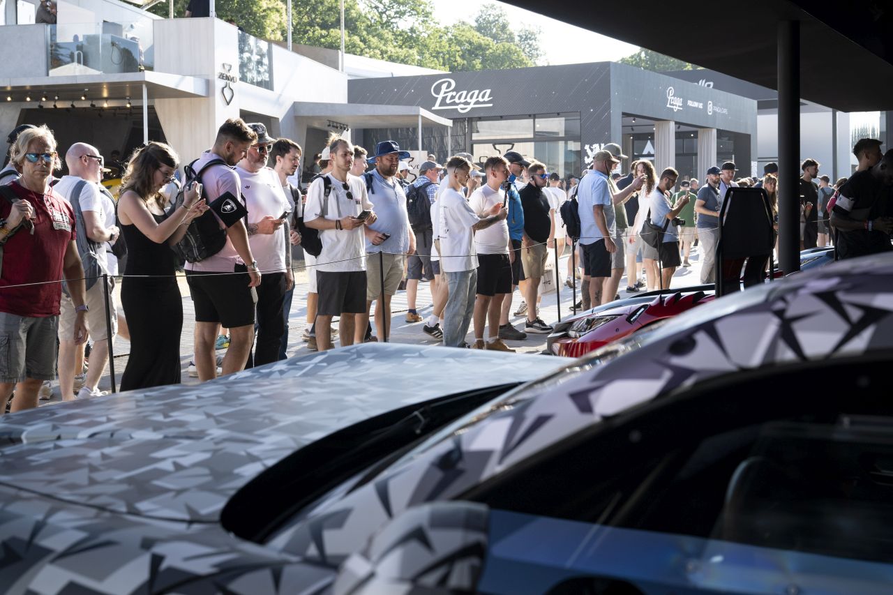 Premierowy przejazd Lexusa LFA Concept podczas Goodwood Festival of Speed 2026