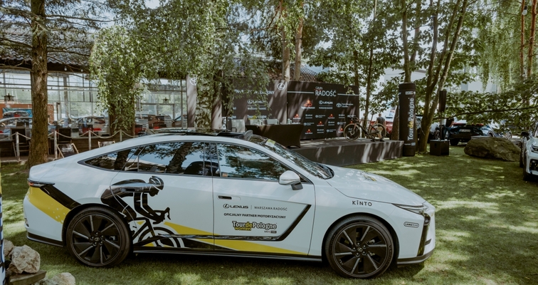 Lexusy ES oraz RX najważniejszymi samochodami 4. Tour de Pologne Women i 83. Tour de Pologne UCI WorldTour