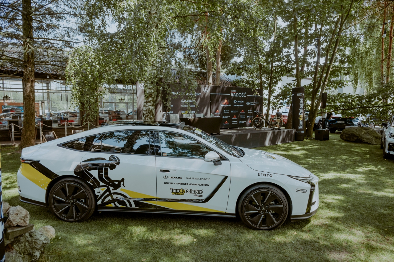 Lexusy ES oraz RX najważniejszymi samochodami 4. Tour de Pologne Women i 83. Tour de Pologne UCI WorldTour