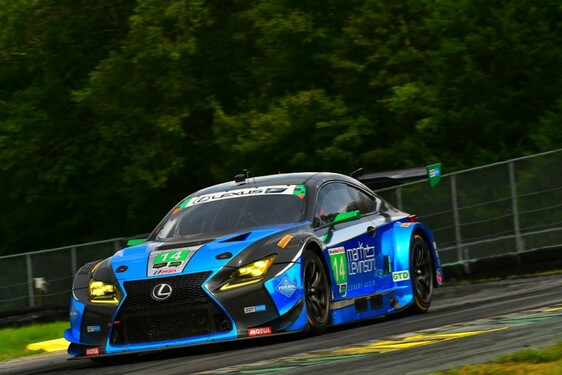 LEXUS RC F GT3 NAJSZYBSZY NA VIRGINIA INTERNATIONAL RACEWAY