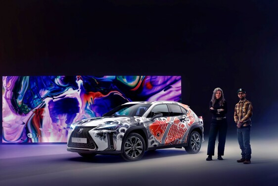 LEXUS ZAPREZENTOWAŁ PIERWSZY WYTATUOWANY SAMOCHÓD