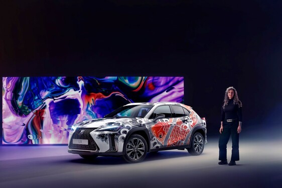 LEXUS ZAPREZENTOWAŁ PIERWSZY WYTATUOWANY SAMOCHÓD