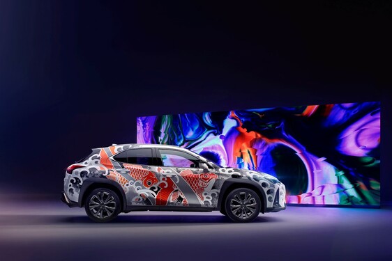 LEXUS ZAPREZENTOWAŁ PIERWSZY WYTATUOWANY SAMOCHÓD