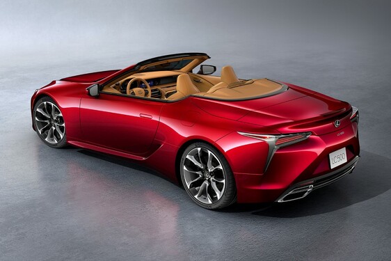 2021 LC CONVERTIBLE CGI TECHNICAL IMAGES