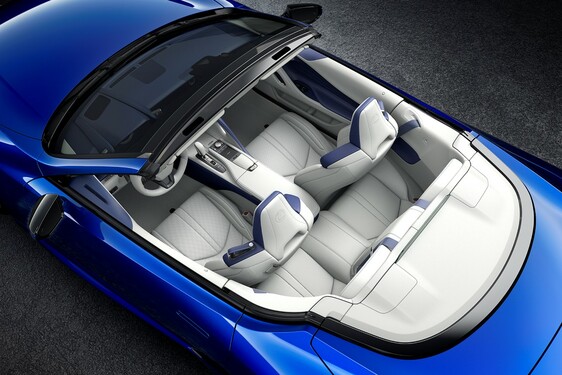 2021 LC CONVERTIBLE CGI TECHNICAL IMAGES